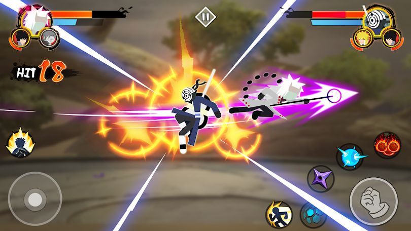 Hình ảnh Stickman Ninja - 3v3 Battle Arena MOD